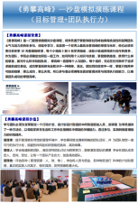 《勇攀高峰》--情景模拟演练沙盘教学视频